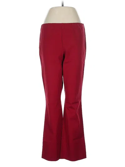 Pre-owned Jjill Active Pants In Red