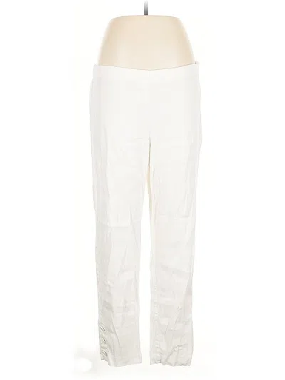 Pre-owned Jjill Active Pants In White