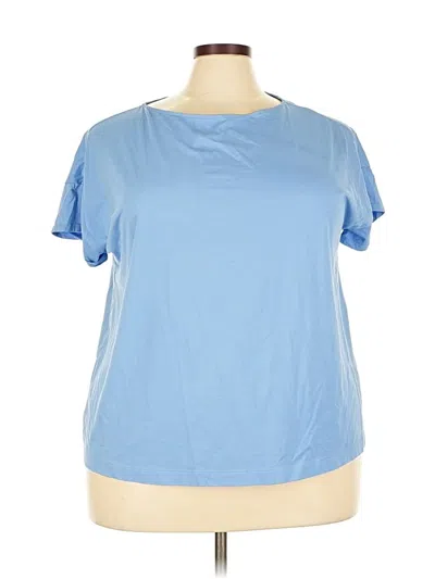 Pre-owned Jjill Active T-shirt In Blue