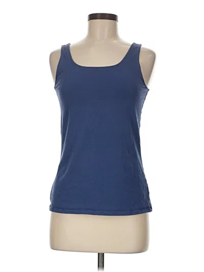 Pre-owned Jjill Active Tank Top In Blue