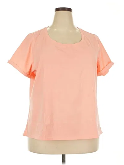 Pre-owned Jjill Active T-shirt In Orange