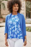 Jjill J.jill Airy Stitched Shrug