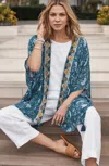 Jjill J.jill Artisanal Embroidered Ruana