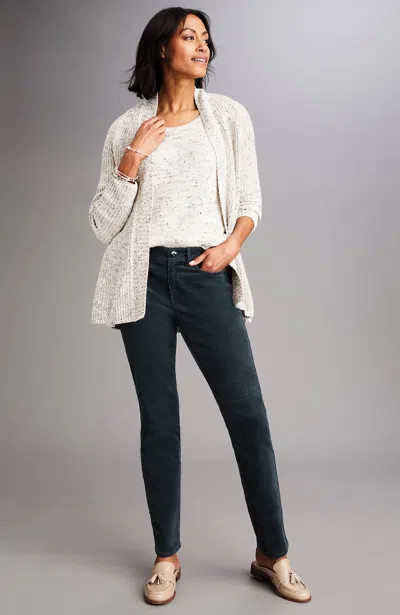Jjill J.jill Authentic Fit Slim-leg Corduroy Pants In Blue