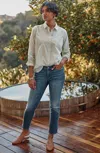Jjill J.jill Authentic Fit Slim-leg Jeans In Delray Wash