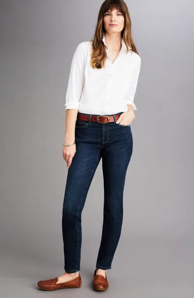 Jjill J.jill Authentic Fit Slim-leg Jeans In Iconic Wash
