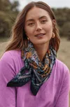 Jjill J.jill Autumn Square Scarf In Multi