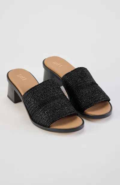 Jjill Avery Textured Heels Shoes In Black