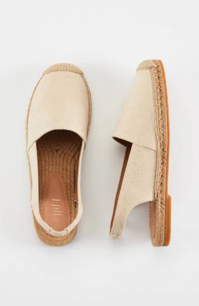 Jjill J.jill Bayla Slingback Espadrilles In Flax