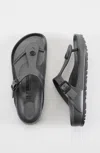Jjill J.jill Birkenstock® Gizeh Eva Sandals In Metallic Anthracite