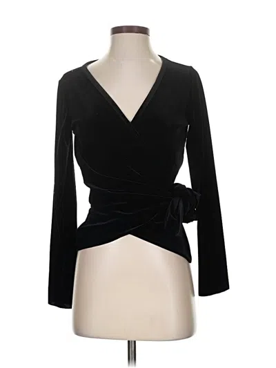 Pre-owned Jjill Blazer Jacket In Black