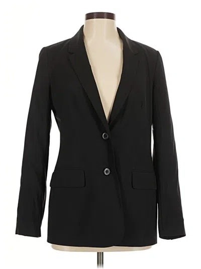 Pre-owned Jjill Blazer Jacket In Black