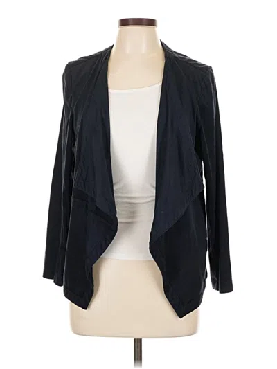 Pre-owned Jjill Blazer Jacket In Black