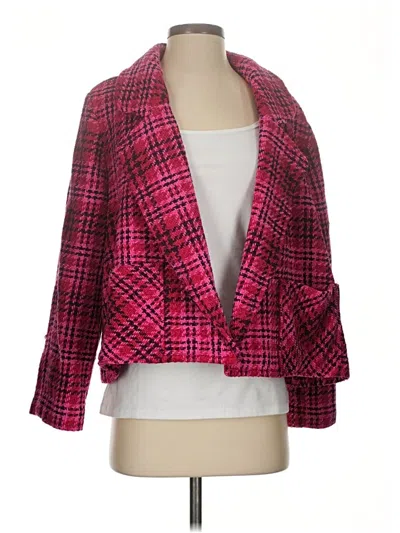 Pre-owned Jjill Blazer Jacket In Pink