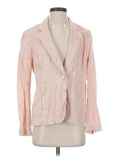 Pre-owned Jjill Blazer Jacket In Pink