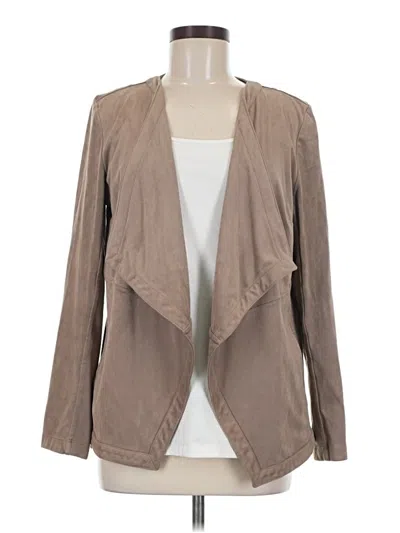Pre-owned Jjill Blazer Jacket In Tan