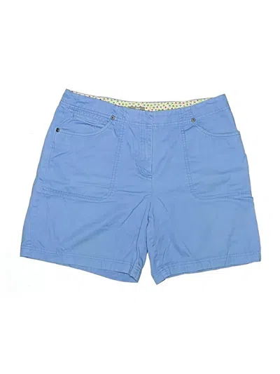 Pre-owned Jjill Board Shorts In Blue