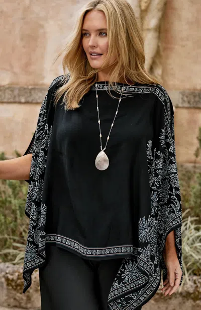 Jjill J.jill Botanical Poncho
