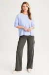 Jjill J.jill Brushed-fleece Wide-leg Pants In Multi