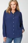 Jjill J.jill Button-front Top In Midnight