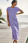 Jjill J.jill Cap-sleeve Maxi Dress