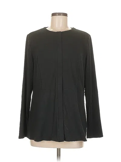 Pre-owned Jjill Cardigan Sweater In Black