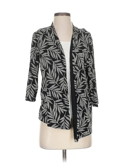 Pre-owned Jjill Cardigan Sweater In Black