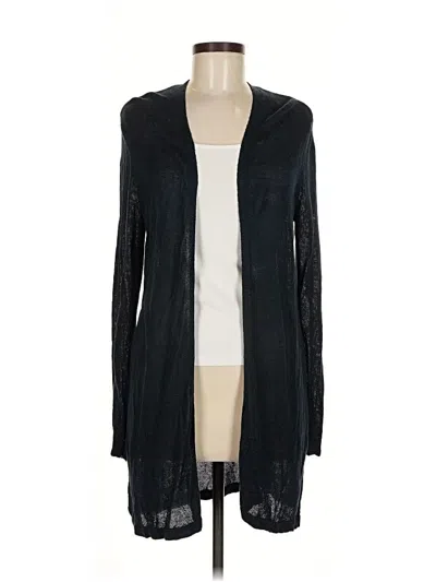 Pre-owned Jjill Cardigan Sweater In Black