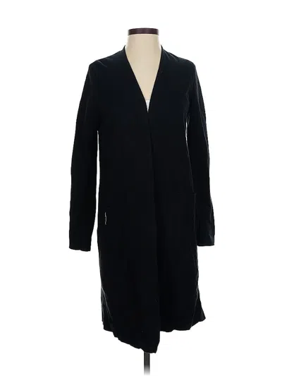 Pre-owned Jjill Cardigan Sweater In Black