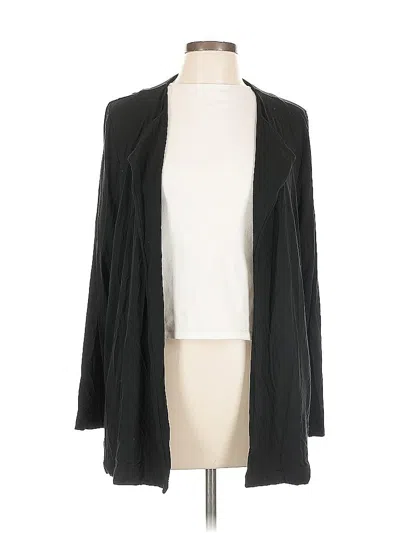 Pre-owned Jjill Cardigan Sweater In Black