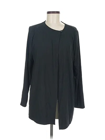 Pre-owned Jjill Cardigan Sweater In Black