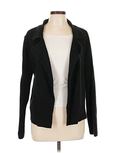 Pre-owned Jjill Cardigan Sweater In Black