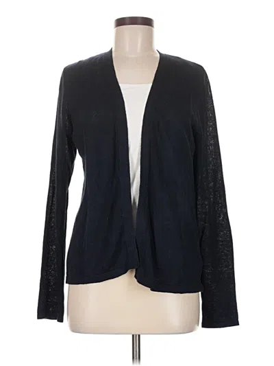 Pre-owned Jjill Cardigan Sweater In Black