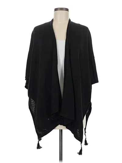 Pre-owned Jjill Cardigan Sweater In Black