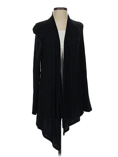 Pre-owned Jjill Cardigan Sweater In Black