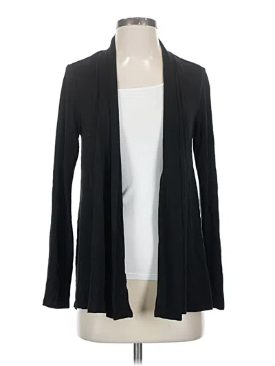 Pre-owned Jjill Cardigan Sweater In Black