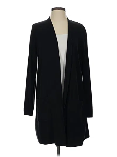 Pre-owned Jjill Cardigan Sweater In Black