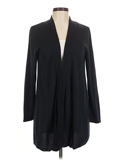 Pre-owned Jjill Cardigan Sweater In Black