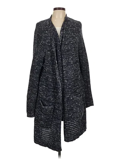 Pre-owned Jjill Cardigan Sweater In Black