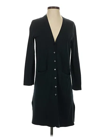 Pre-owned Jjill Cardigan Sweater In Black