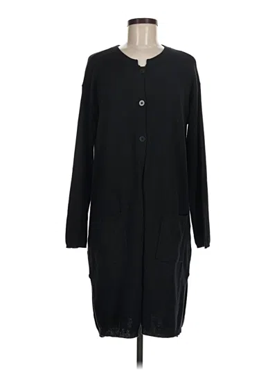 Pre-owned Jjill Cardigan Sweater In Black