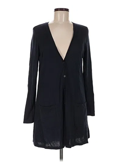 Pre-owned Jjill Cardigan Sweater In Black