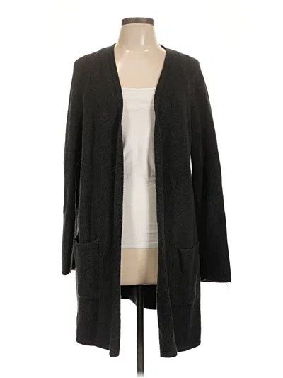 Pre-owned Jjill Cardigan Sweater In Black