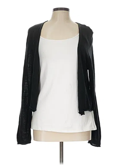 Pre-owned Jjill Cardigan Sweater In Black