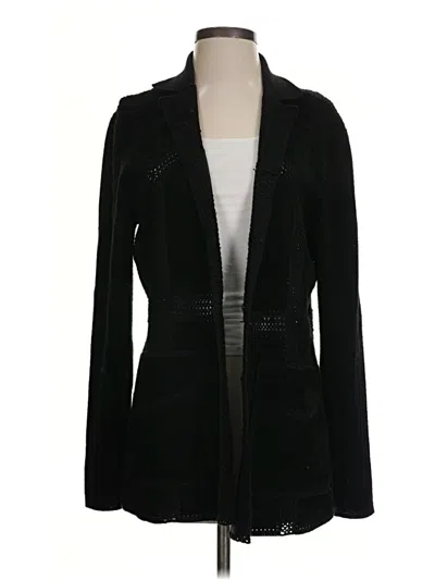 Pre-owned Jjill Cardigan Sweater In Black