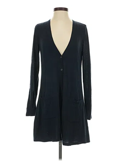 Pre-owned Jjill Cardigan Sweater In Black