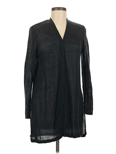 Pre-owned Jjill Cardigan Sweater In Black