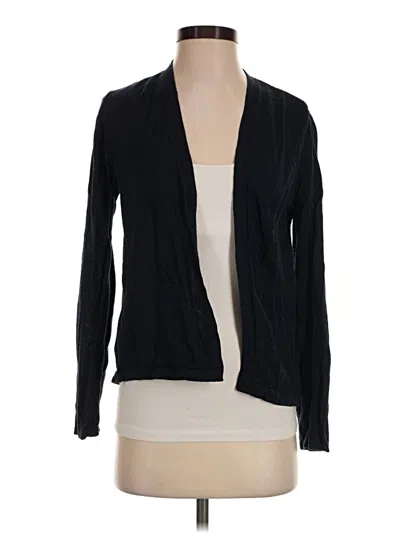 Pre-owned Jjill Cardigan Sweater In Black