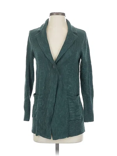 Pre-owned Jjill Cardigan Sweater In Blue