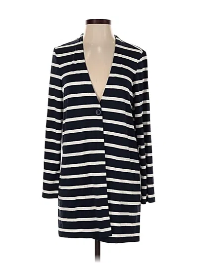 Pre-owned Jjill Cardigan Sweater In Blue